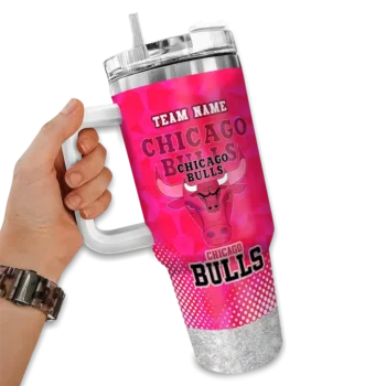 customized chicago bulls geometric prism red curved tumbler fashion forward 1.webp