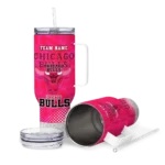 customized chicago bulls geometric prism red curved tumbler best selling 1.webp