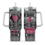 customized chicago bulls superman shield red gray curved tumbler best selling 1.webp