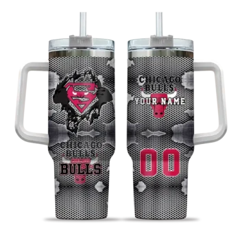 customized chicago bulls superman shield red gray curved tumbler best selling 1.webp