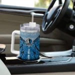 customized dallas mavericks chevron stripe blue curved tumbler best selling 1.webp