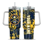 customized denver nuggets burst swirl blue curved tumbler best selling 1.webp
