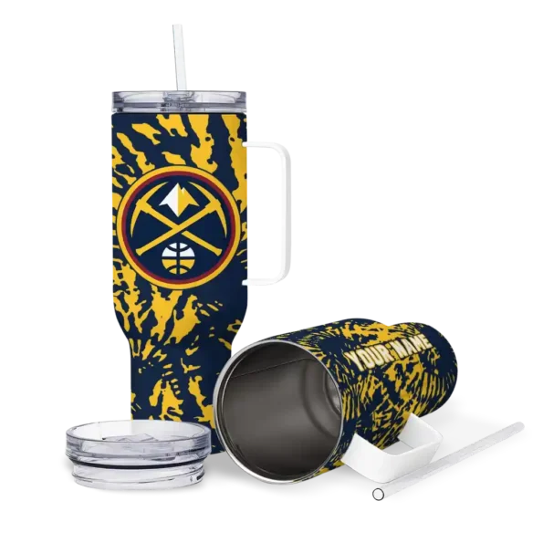 customized denver nuggets burst swirl blue curved tumbler high quality 1.webp