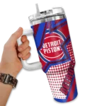 customized detroit pistons arrow burst red curved tumbler best selling 1.webp