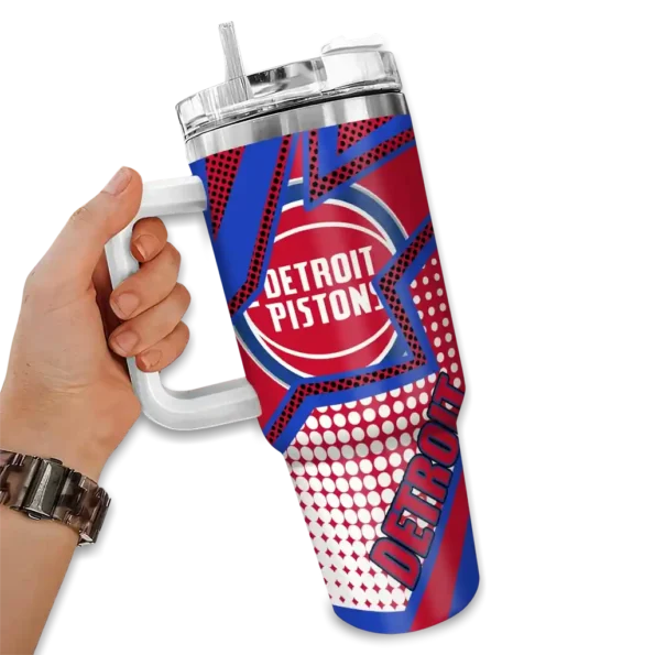 customized detroit pistons arrow burst red curved tumbler fashion forward 1.webp