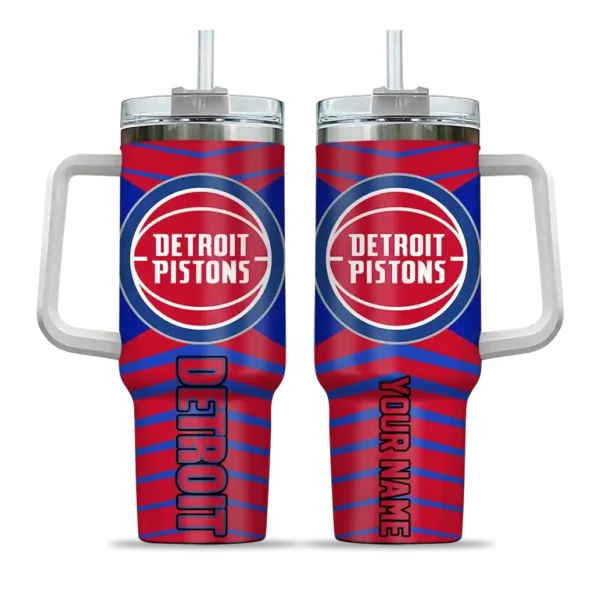 customized detroit pistons chevron layers red curved tumbler best selling 1.webp