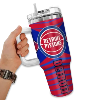 customized detroit pistons chevron layers red curved tumbler fashion forward 1.webp
