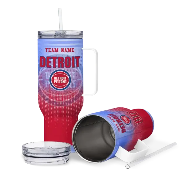 customized detroit pistons gradient dots red curved tumbler high quality 1.webp