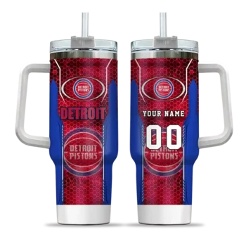 customized detroit pistons hexagon armor red curved tumbler best selling 1.webp