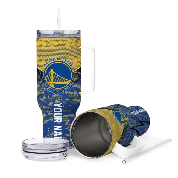 customized golden state warriors chevron stripe blue curved tumbler high quality 1.webp