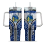 customized golden state warriors leopard zipper blue curved tumbler best selling 1.webp