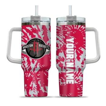customized houston rockets burst swirl red curved tumbler best selling 1.webp