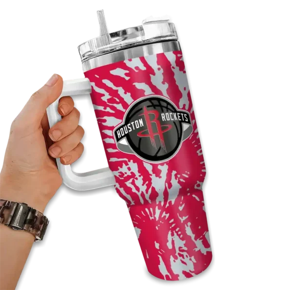 customized houston rockets burst swirl red curved tumbler fashion forward 1.webp