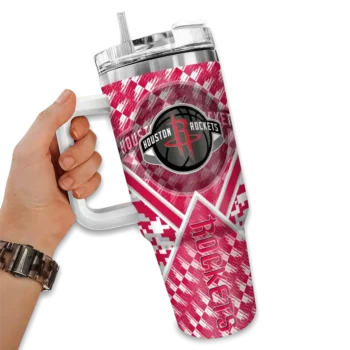 customized houston rockets chevron angle red curved tumbler fashion forward 1.webp