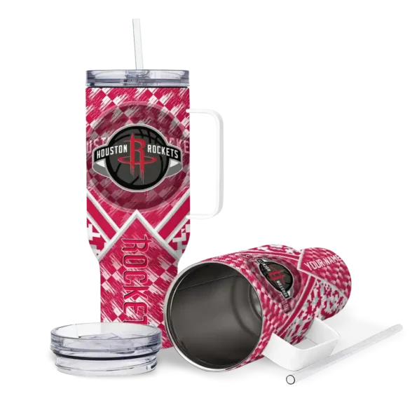 customized houston rockets chevron angle red curved tumbler high quality 1.webp