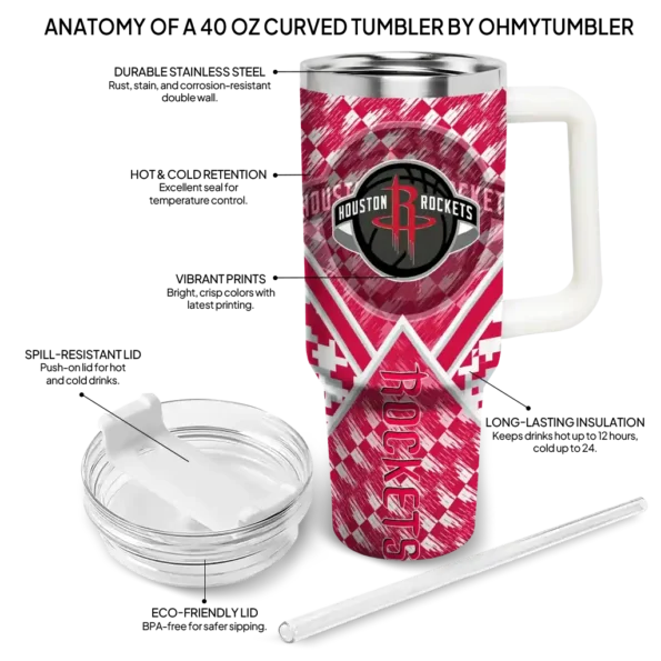 customized houston rockets chevron angle red curved tumbler new arrival 1.webp