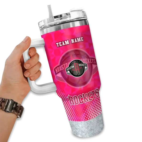 customized houston rockets geometric prism red curved tumbler fashion forward 1.webp