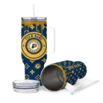 customized indiana pacers bullseye drips blue curved tumbler best selling 1.webp