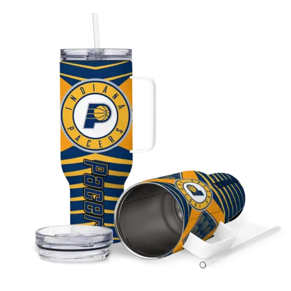 customized indiana pacers chevron layers blue curved tumbler high quality 1.webp