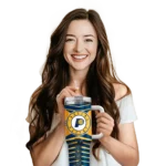 customized indiana pacers chevron layers blue curved tumbler best selling 1.webp