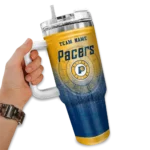 customized indiana pacers gradient dots blue curved tumbler best selling 1.webp