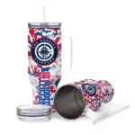 customized los angeles clippers camo mashup red white curved tumbler best selling 1.webp