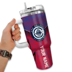 customized los angeles clippers chevron stripe red curved tumbler best selling 1.webp