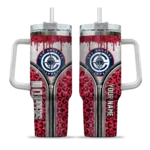 customized los angeles clippers leopard zipper red curved tumbler best selling 1.webp