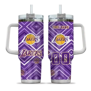 customized los angeles lakers bold diamonds purple curved tumbler best selling 1.webp