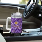customized los angeles lakers bold diamonds purple curved tumbler best selling 1.webp