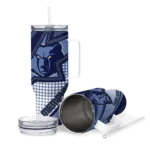 customized memphis grizzlies arrow burst blue curved tumbler best selling 1.webp