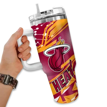customized miami heat abstract paths red curved tumbler fashion forward 1.webp
