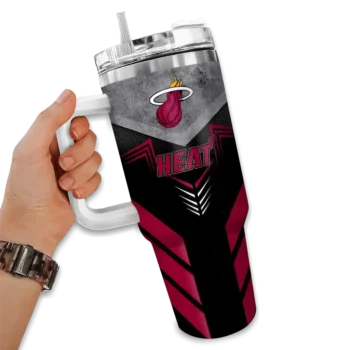 customized miami heat arrow armor red black curved tumbler fashion forward 1.webp