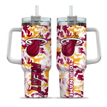 customized miami heat camo mashup red white curved tumbler best selling 1.webp
