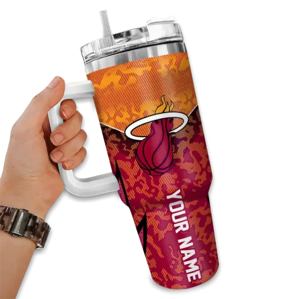 customized miami heat chevron stripe red curved tumbler fashion forward 1.webp