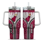 customized miami heat leopard zipper red curved tumbler best selling 1.webp
