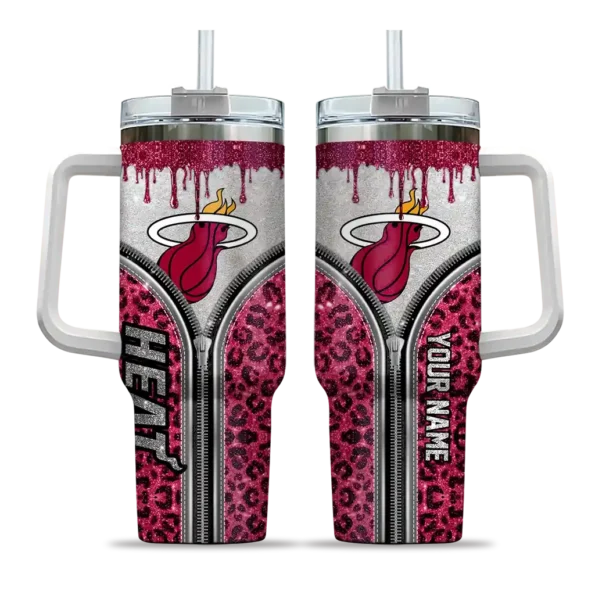 customized miami heat leopard zipper red curved tumbler best selling 1.webp