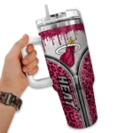 customized miami heat leopard zipper red curved tumbler best selling 1.webp