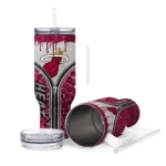 customized miami heat leopard zipper red curved tumbler best selling 1.webp