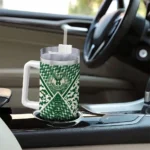 customized milwaukee bucks chevron angle green curved tumbler best selling 1.webp