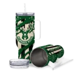 customized milwaukee bucks claw cut green black curved tumbler best selling 1.webp