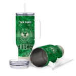 customized milwaukee bucks geometric prism green curved tumbler best selling 1.webp
