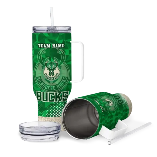 customized milwaukee bucks geometric prism green curved tumbler high quality 1.webp