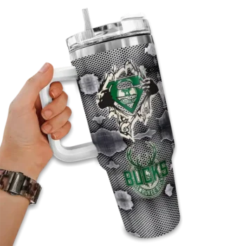 customized milwaukee bucks superman shield green gray curved tumbler fashion forward 1.webp