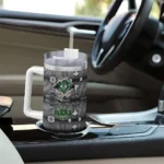 customized milwaukee bucks superman shield green gray curved tumbler best selling 1.webp