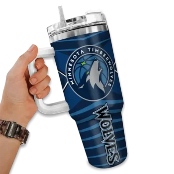 customized minnesota timberwolves chevron layers midnight blue curved tumbler fashion forward 1.webp