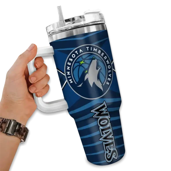 customized minnesota timberwolves chevron layers midnight blue curved tumbler fashion forward 1.webp