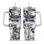 customized new orleans pelicans camo mashup navy white curved tumbler best selling 1.webp