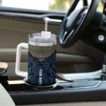 customized new orleans pelicans chevron stripe navy curved tumbler best selling 1.webp