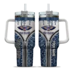 customized new orleans pelicans leopard zipper navy curved tumbler best selling 1.webp